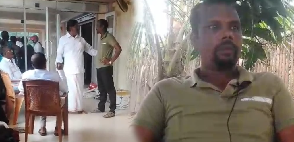 LTTE මහවිරු සැමරුමේදී රවිහරන්ට විරුද්ධ වූ දමිළ තරුණයා