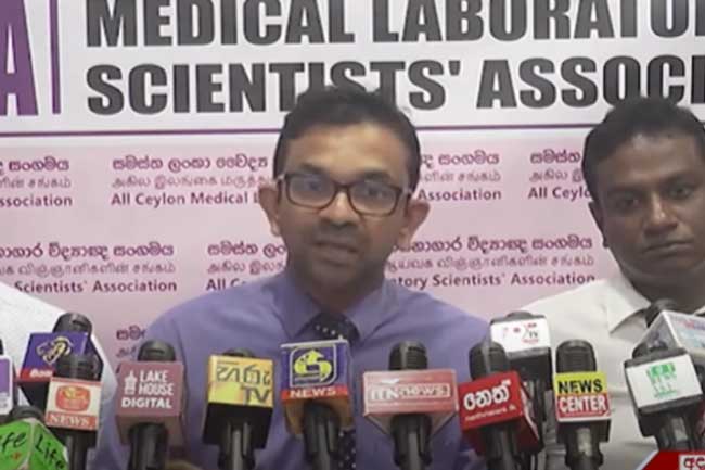 ජාතික රෝහලේ රසායනාගාර කිහිපයක් අක්රීයයි – වෛද්ය රසායනාගාර විද්යාඥ සංගමය