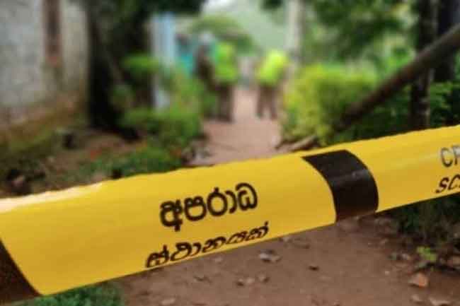 තියුණු ආයුධයකින් පහරදී පුද්ගලයෙකු ඝාතනය කෙරේ
