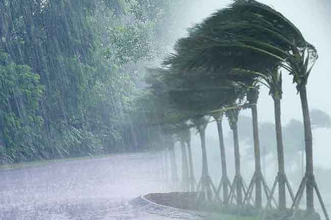අද මි.මී 75ට වඩා තද වැසි