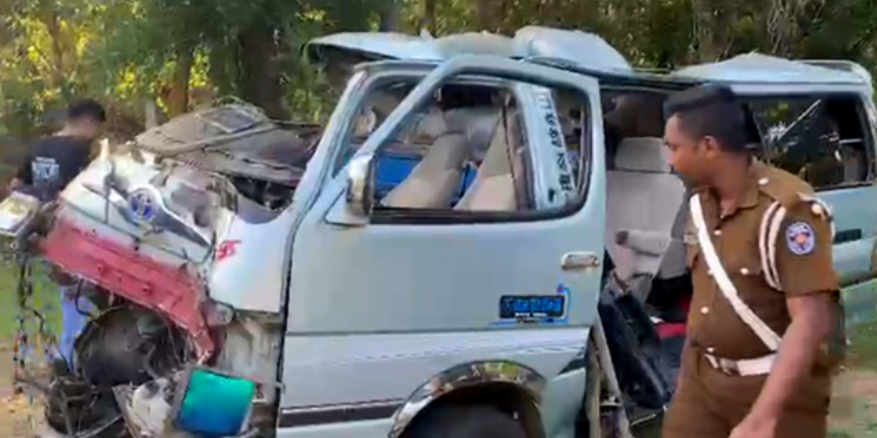 ජීවිතයක් බිලිගත් මාරක අනතුර – 5ක් රෝහලට – 3කට බරපතළයි