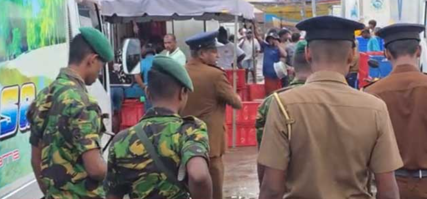 ගාල්ල ධීවර වරායේ හදිසි සෝදිසි මෙහෙයුමක්