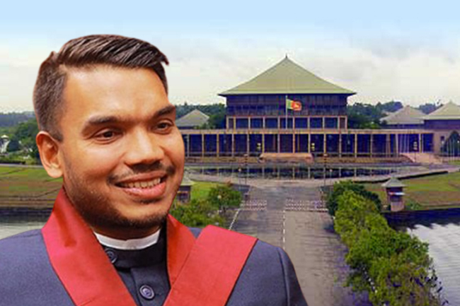 පාර්ලිමේන්තුව කැඳවන්නැයි නාමල්ගෙන් ඉල්ලීමක්
