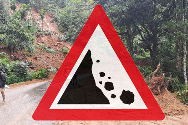 දිස්ත්රික්ක 2කට තවදුරටත් නායයෑම් රතු නිවේදන