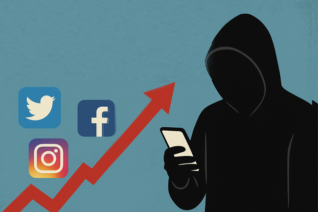 සමාජ මාධ්ය භාවිතා කර සිදුකරන වංචාවල ඉහළ යාමක්