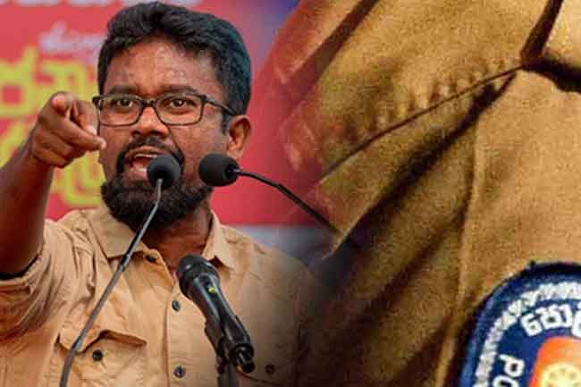 මාලිමා මන්ත්රී ශාන්තගේ සිද්ධියට සම්බන්ධ පොලිස් නිලධාරියා අත්අඩංගුවට