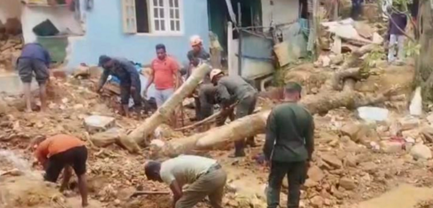 කඳපොළ දී අතුරුදන් වූ පවුලක් සොයා යුද හමුදා මෙහෙයුමක්