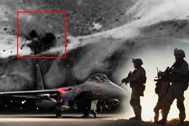 සිරියාවේ IS ඉලක්ක වෙත අමෙරිකාවෙන් දැවැන්ත ප්රහාරයක්