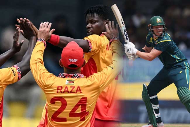 වසර 19කට පසු ඔස්ට්රේලියාවට එරෙහිව සිම්බාබ්වේට T20 ජයක්
