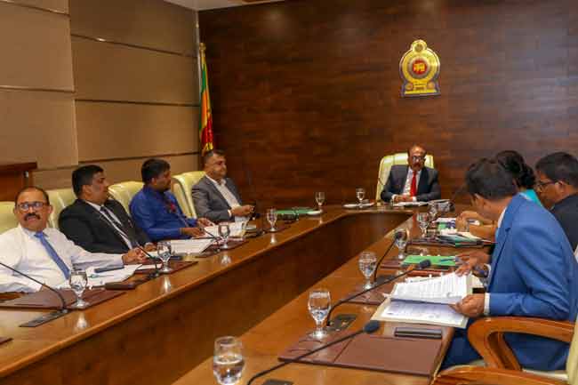 පුද්ගලික ආරක්ෂක නියෝජිතායතන පනත සංශෝධනය ගැන සාකච්ඡාවක්